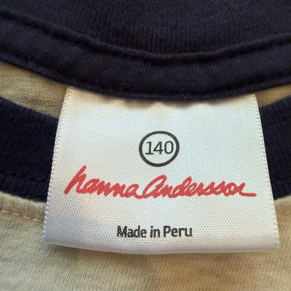 Hanna Andersson Tiger Ringer T Shirt Graphic Tee 140 10 Boys Girls - Picture 5 of 8